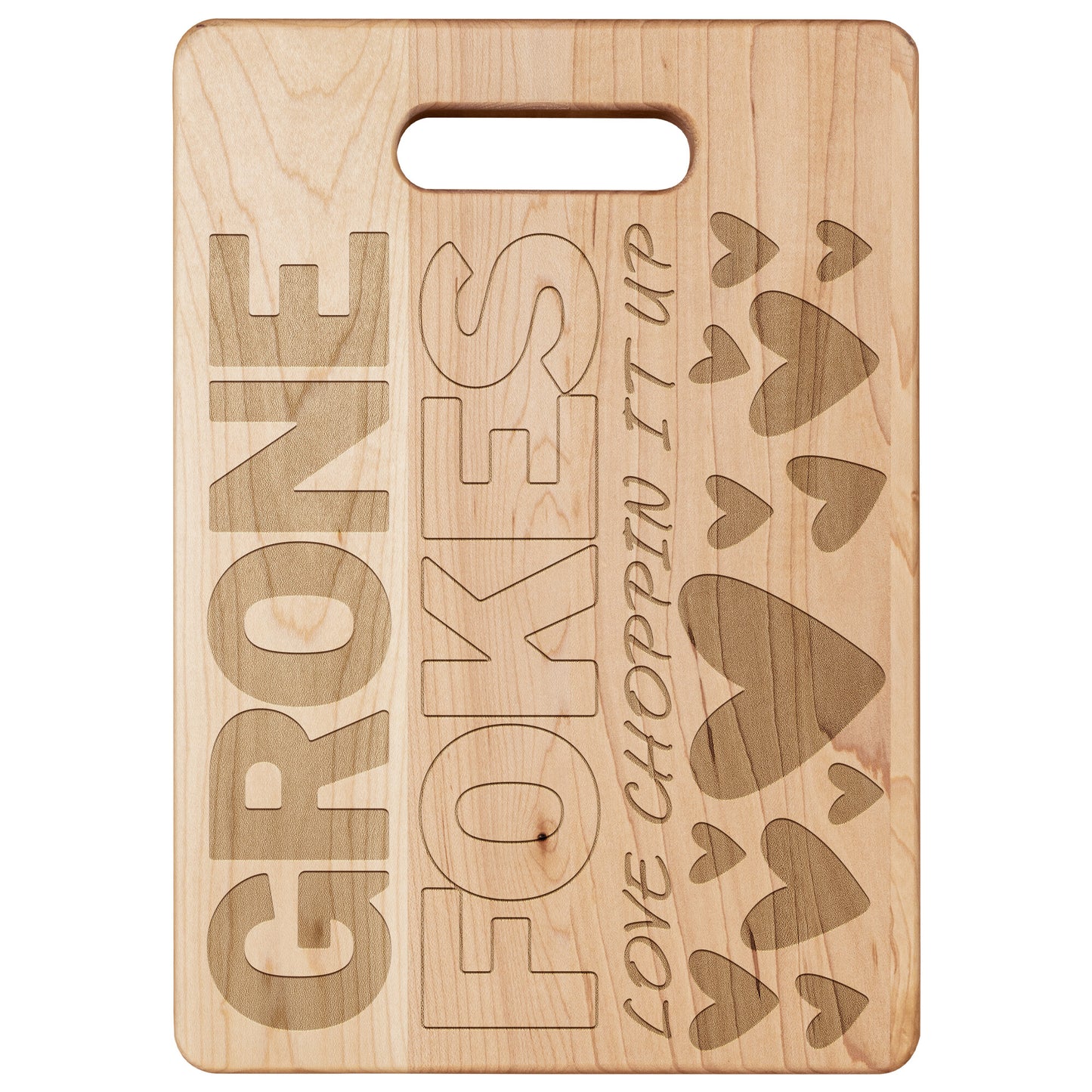 "Choppin It Up" Cutting Board